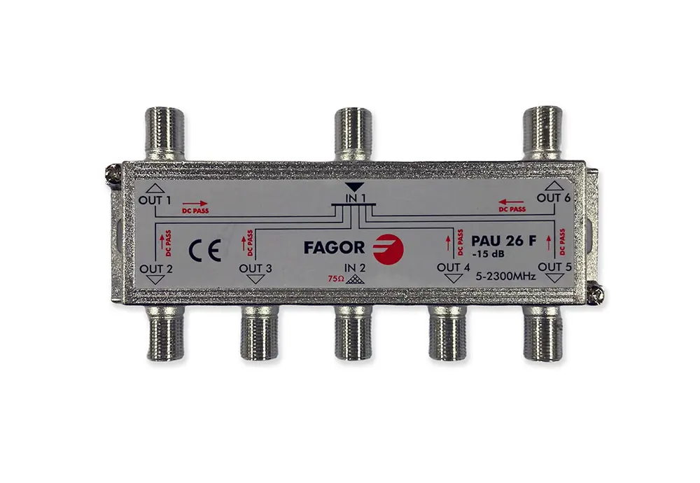 REPARTIDOR F DE 6 SALIDAS